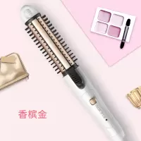 奥克斯卷发棒两用电夹板烫直发器拉头发直板夹内扣刘海熨板不伤发 三合一(白色)