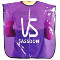 烫染发披肩围布防水加厚焗油离子披肩理发店美发用品披肩染发工具 蓝色披肩