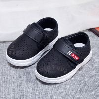 小雏菊儿童网鞋夏季透气板鞋女宝宝单网鞋防滑学步鞋男女童小白鞋 黑色 A647(镂空板鞋) 内长约17.00cm / 29