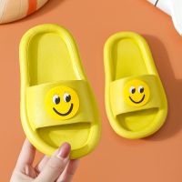 儿童拖鞋夏季室内软底防滑男童女童小孩可爱宝宝凉拖鞋小童中大童 9002圆脸-绿色 22-23码/内长14cm