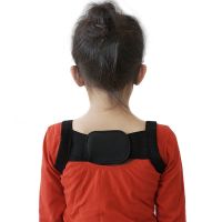 学生坐姿矫正架儿童防驼背带军姿训练实木十字架站姿矫正神器正架 儿童矫正带不带木架[50-90斤]