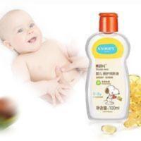 SNOOPY 史努比婴儿倍护润肤油按摩滋养新生儿儿童保湿抚触油 100mL