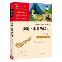 汤姆索亚历险记 六年级下册课外书必读全4册 鲁滨逊漂流记爱丽丝梦游仙境原著正版