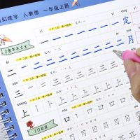 一年级上册同步生字 儿童幼儿园中班大班笔画笔顺基础汉字数字拼音启蒙凹槽练字帖初学
