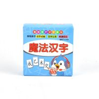 魔法汉字160字 多功能生字卡小学二年级下册人教版课本同步464字儿童认识字卡片