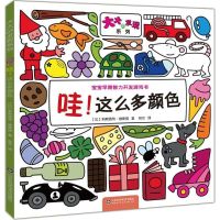 大大的发现[哇 这么多颜色] 儿童书籍幼儿早教书智力开发游戏书宝宝启蒙绘本动物颜色物品认知