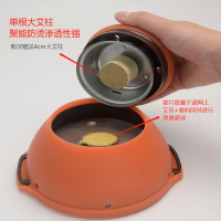 单根大艾柱宫廷灸套装[绑带布套] 特大号宫廷灸艾灸盒全身艾灸仪器通用随身灸理疗腰腹部宫寒艾灸罐