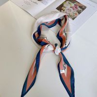 字母 度假旅行编发编辫子头巾头绳丸子头发饰飘带ins扎马尾丝巾发带