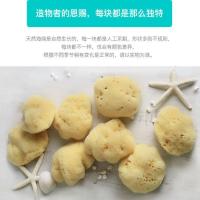 丝绒瑕疵 8cm(介意勿拍) 希腊天然海绵洗脸洁面卸妆清洁婴儿丝绒洗泥面膜