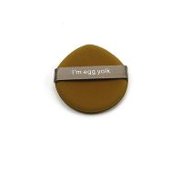 焦糖色 菠萝派双面可用气垫粉扑蛋黄派泡水大不吃粉五角星化妆工具