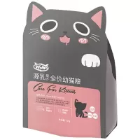 乳源配方幼猫1.5斤送2包试吃 喔喔源乳配方幼猫专用粮猫幼崽增肥发腮全价通用750g大袋主粮