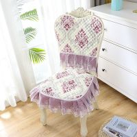 英伦花紫特价欧式 110*160cm桌布 欧式椅子套罩餐桌椅套家用现代简约餐桌布布艺凳子套椅子坐垫套装