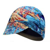 3519 夏季透气火狐狸劳保焊工帽子防尘电焊头套帽电焊防护用品