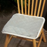 简约方形灰色[超柔面料] 50cm[] 太阳花朵坐垫学生宿舍椅子座垫办公室久坐屁垫沙发垫冬季抱枕靠垫