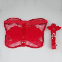 红色小天使 S 狗狗牵引绳背心式胸背带小型犬中型犬狗绳子狗狗衣服泰迪衣服链子