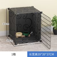 [冲销量]1格 常规款[加固扣+木锤+猫笼] 猫笼子家用别墅超大自由空间猫舍猫屋室内带厕所小型猫窝猫咪笼子