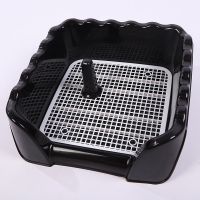 小号黑色(2斤内用)_ 狗厕所泰迪宠物狗狗用品小型犬自动冲水大号大型中型便盆尿盆