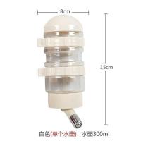HY胡粉白-单个饮水壶 宠物不湿嘴狗狗饮水机自动挂式比熊喝水器猫咪喂食喂水器立式水壶