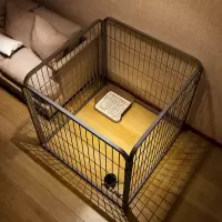 至尊黑[加粗加固/宠物猪猪围栏] 4片/50*50*50无门 猪猪围栏宠物门栏家用室内加粗加固泰国迷你小香猪养猪笼窝屋舍