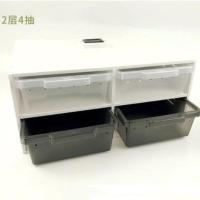 中号饲养柜(4抽裸柜无加热无盒子) 爬虫箱爬宠柜爬虫盒保温箱加热柜宠物饲养盒守宫蛇繁殖pvc抽屉