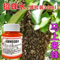 一瓶一次用[小瓶装] 诱蜂膏招蜂引蜂专用收蜂蜂蜡蜂桶野外引诱蜜蜂中蜂分蜂神器诱蜂水