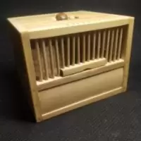 手工竹制鸣虫笼DIY笼竹质笼蝈蝈笼扎嘴笼 手工竹制鸣虫笼DIY笼竹质笼蝈蝈笼扎嘴笼