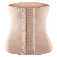 F8089加绒排扣款-肤色 M (建议85-100斤) 加绒收腹束腰带女产后产妇减肥瘦肚子塑身衣护腰保暖收腰神器腰封