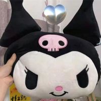 库洛米(抱枕) 高40厘米(不可拆洗) 日本卡通库洛米公仔kuromi小恶魔毛绒玩偶抱枕大摆件毛绒生日礼物