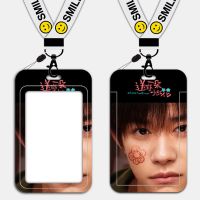 EG[01号图] 单卡套(无挂绳) 校牌卡套学生卡挂绳挂脖滑盖式塑料硬壳胸牌Jackson易烊千玺同款
