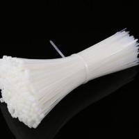 白色 8*150宽5.2MM 250条 永达塑料尼龙扎带8*150-8*500自锁式扎线带电线捆扎线束带黑/白色