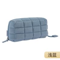 [枕枕包]浅蓝 @日本Kokuyo国誉枕枕包收纳包学生用大容量简约笔袋