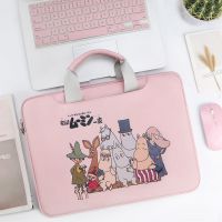 粉色-单包(有肩带) 12寸 苹果macbook air13pro15笔记本电脑包女士14寸联想戴尔手提内胆包