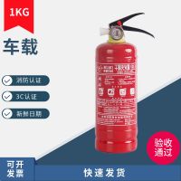1KG车载灭火器 消防3C认证 手提式家用灭火器4kg干粉4公斤车用店用1kg2kg3kg5kg8kg消防器材