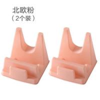 北欧粉 2个装 锅盖架坐式菜板架砧板架塑料厨房台面置物收纳架锅放菜板的架大号