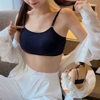 黑色1件 均码无背扣(75-110斤) 无钢圈内衣女小胸聚拢内衣女学生韩版女薄款大胸显小聚拢女防下垂