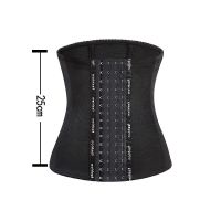 [25cm]黑色 S 建议75-90斤 收腹带束腰减肥女束腰带瘦身燃脂塑腰收腹塑形瘦肚产后绑带塑身衣