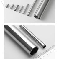 默认发货1米2支 外径-壁厚-壁厚 等于 内径 201 304不锈钢管 毛细管 空心管 白钢管 小圆管 光亮管 晾衣杆