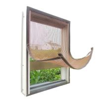 磁性纱窗 咖啡色金刚网 宽50CM 报特殊尺寸算价 防蚊纱窗网自粘式家用沙窗纱网门帘魔术贴免打孔磁性隐形窗户自装