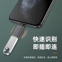 苹果otg转接头I个装(黑色) 苹果OTG转接头外接u盘耳机3.0转换器usb插头接iPhone手机iPad平板