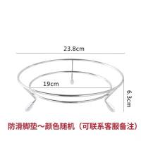 实心特粗款[多用锅架]带防滑脚垫 小号[脚垫颜色随机]可联系客服备注 不锈钢加厚锅架锅垫厨房炒锅架放锅架锅具收纳架隔热防