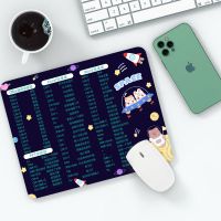 快捷键-太空漫游 260x210x3mm(单个装) 简约可爱快捷键ins鼠标垫小号书桌垫子加厚电脑游戏电竞办公家用