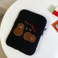 花生11寸 韩国可爱小熊平板ipad内胆包日系ins风笔记本13.3寸电脑包保护套