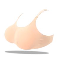 单件肤色文胸 没有假胸的 女生假胸义乳女人假乳内衣穿戴硅胶男用胸部cd伪娘女主播超大性感