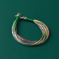 女宝款[净手围10-11厘米]参考年 端午节五彩绳手链手工编织手绳小粽子宝宝儿童婴儿男女五彩线绳子