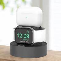 四合一充电支架(灰色) sportlink苹果手表充电器支架applewatch7充电座watch通用充电底