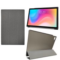 纤薄卡壳:灰色 [送电容笔] 台电P20HD平板电脑保护套10.1寸防摔皮套M40包边防摔支撑外壳外套