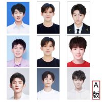 A TFboys王俊凯王源 易烊千玺证件照1寸照冲印冲洗明信片三只小卡片