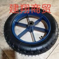 13工矿单轮14寸 小推车13工矿轮300--8家用独轮车老虎车翻斗车专用