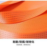 宽3.8厘米厚1.5毫米拉力2吨 10米 货车捆绑带刹车绳子安全带扁带加厚耐磨拖车绳打包带紧绳器涤纶带