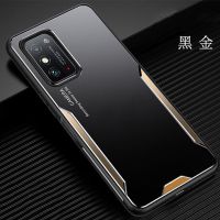 [刀锋 黑金色]单壳 华为荣耀X30max手机壳KKG-AN70金属磨砂全包防摔硬壳男磁吸保护套